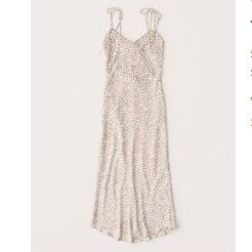 Tie-Strap Midi Dress